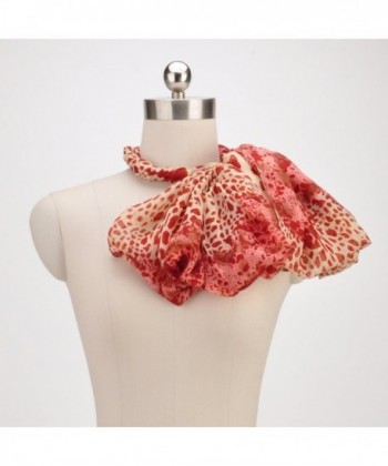 Section Leopard Chiffon Fashion Scarves in Fashion Scarves