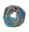 Ted and Jack - Silky Feel Paisley Infinity Scarf - Bright Blue - CG17YY27TLA