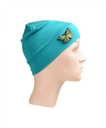 Landana Headscarves Turquoise Ladies Butterfly in Women's Skullies & Beanies