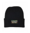 Black Lives Matter Warm Winter Hat Knit Beanie Skull Cap Embroidered - Black - CK18808G6G5