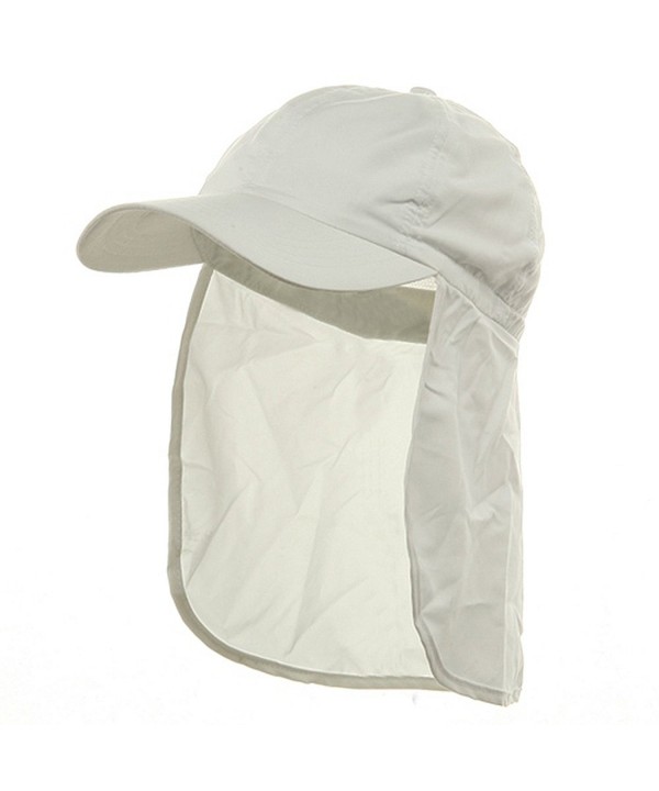 Flap Hats (02)-White W15S50F - CL111CSPDGR