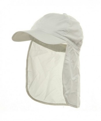 Flap Hats (02)-White W15S50F - CL111CSPDGR