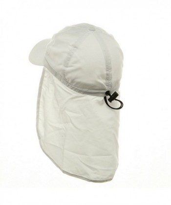 Flap Hats 02 White OSFM