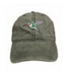 ECO Wear Embroidered Wildlife Broad-Tailed Hummingbird Khaki Baseball Cap - CO12FLBEPJ1