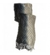 Fiorentina Womens Pleated Muffler Silver