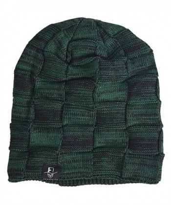 Beanie Rectangular Winter Skullcap B5816 Green