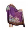 TLIH Womens Extra Large Chinoiserie Purple