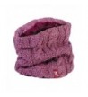 Women's Heat Holders Thermal 3.4 tog Fleece Cable knit Snood Scarf Neck Warmer - Rose - CB12BW2K0Y7