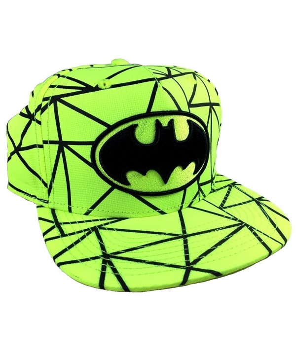 Batman Neon Yellow Snapback - C8127QQ2KKZ