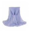 Nanxson(TM) Lady/Women Voile Fashion Summer Solid Color Scarf/Wrap 18070CM WJW0007 - Light Blue - CV12G7K7AYV