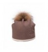 Lawliet Womens Cashmere Wool Beanie Skull Ski Cap Winter Hat Butterfly T301 - Brown - CP1896XKU96