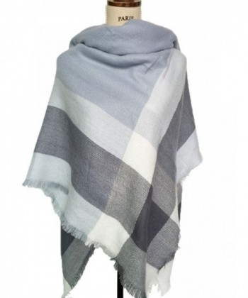 Square Scarves Blanket oversized Checked