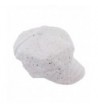 Glitter Sequin Newsboy Style Relaxed in Women's Newsboy Caps