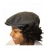 Always Eleven newsboy Hat With Satin Lining - Grey - C0186TY76XC