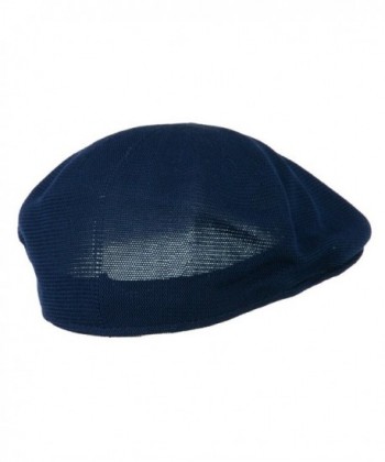 Knitted Polyester Ascot Newsboy Cap