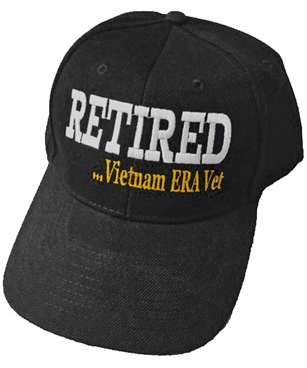 Vietnam ERA Vet Cap Retired Military Hat and Bumper Sticker - CZ125Y0AM4F