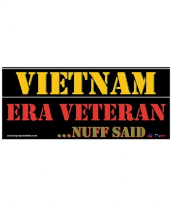 Vietnam Retired Military Bumper Sticker