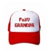 Foxy Grandpa Unisex Mesh Truck Hat Snapback Hats Outdoor Sports (5 Colors) - Red - CO12N14DJ54