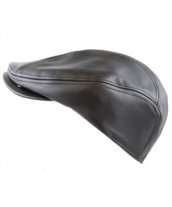 HAT DEPOT Genuine Leather Gatsby