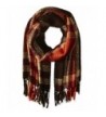 Steve Madden Women's Textured Super Plaid Blanket Wrap - Warm - CQ1231SJZM3