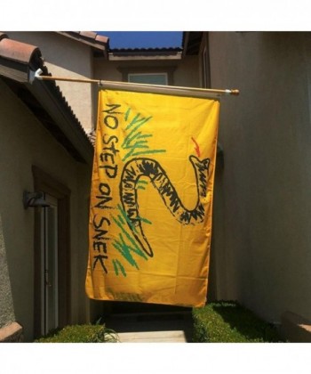 Step Snek Flag Feet Banner