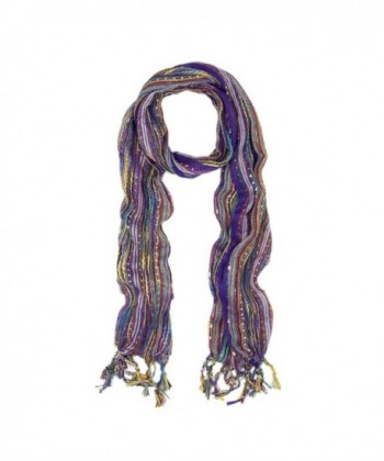 Trendy Multi Color Glitter Fashion Scarf - Different Colors Available - V5 - CI11DYNJSI7