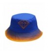 City Hunter Bd1430 Diamond Gradation Bucket Hats Multi Colors - Royal/ornage - C312CZWA137