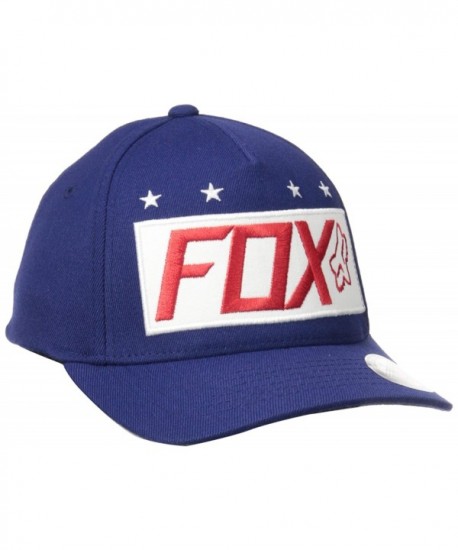 Fox Men's Red- White and True FF Hat - Indo - C8111RXEXGD