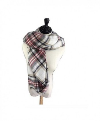 Womens Tartan Scarf Checked Pashmina in Wraps & Pashminas