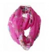 HONEYJOY Women Fashion infinity Flower Pattern Charming Print Shawl Scarf Wrap - Rose - CR12N85SAJT