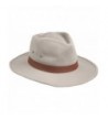 Dorfman Pacific Men's Twill Outback Hat - Khaki - CD112HL1FAZ