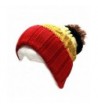 Wholesale Stripe Winter Beanies Brown