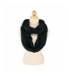 TrendsBlue Premium Winter Thick Infinity Twist Cable Knit Scarf - Diff Colors Avail. - Black - CV110FP0SV3