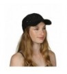 TOP HEADWEAR Womens Sequin Trim Baseball Cap - Black - CM11THI92LV