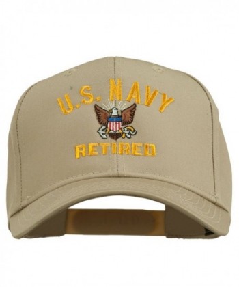 E4hats Navy Retired Military Embroidered