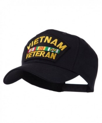 Veteran Military Large Patch Cap - Vietnam Veteran - C011FITSY5D