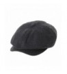 WITHMOONS newsboy Hat Wool Felt Simple Gatsby IVY Cap SL3525 - Black - CW12NRIF8A7