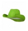 Glitter Cowboy Hat - Lime - CK116S2XQ5R