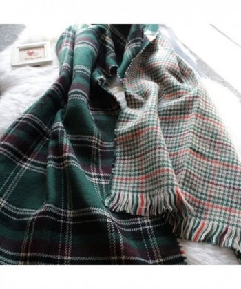 Unisex Womens Tartan Reversible Blanket