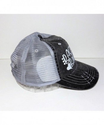 Glitter Baseball Distressed Trucker Sports