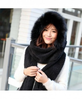 Winter Siamese Hoodie Gloves Earflap