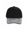 Besde Cotton Baseball Rhinestone Snapback