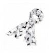 Black and White Cat Scarf - CF11M2FIUNR