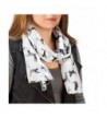 Black and White Cat Scarf
