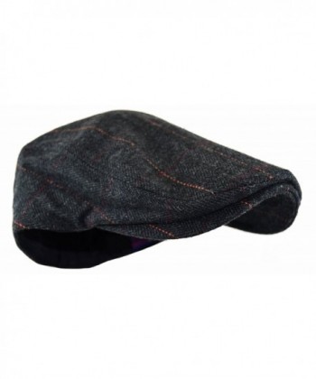 Classic Herringbone Tweed Newsboy X Large