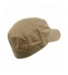 Fitted Cotton Ripstop Cap Khaki Medium in Men's Baseball Caps