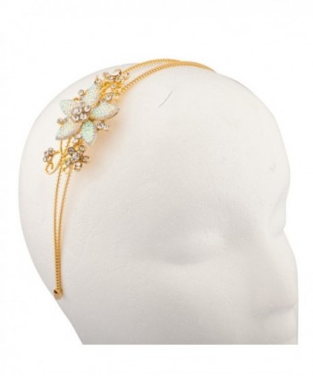 Lux Accessories Floral Flower Headband