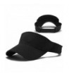 Athletic Mesh Sports Visor - Black - CR118EYVY2J