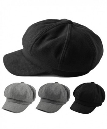 FUNOC Womens Vintage Style Newsboy in Women's Skullies & Beanies