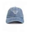 Pretty Girls Love Trap Music Dad Hat Baseball Cap Unstructured New - Denim - CN17YYA9QIN